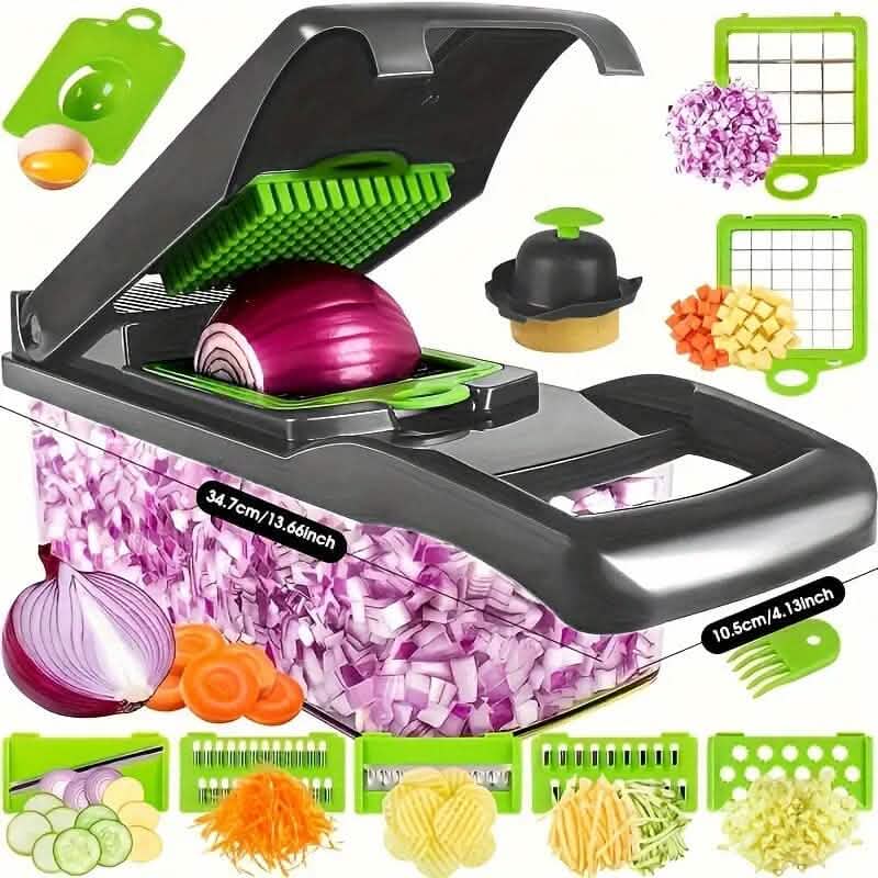 Chef Rizm 14-in-1 Vegetable Chopper & Prep System