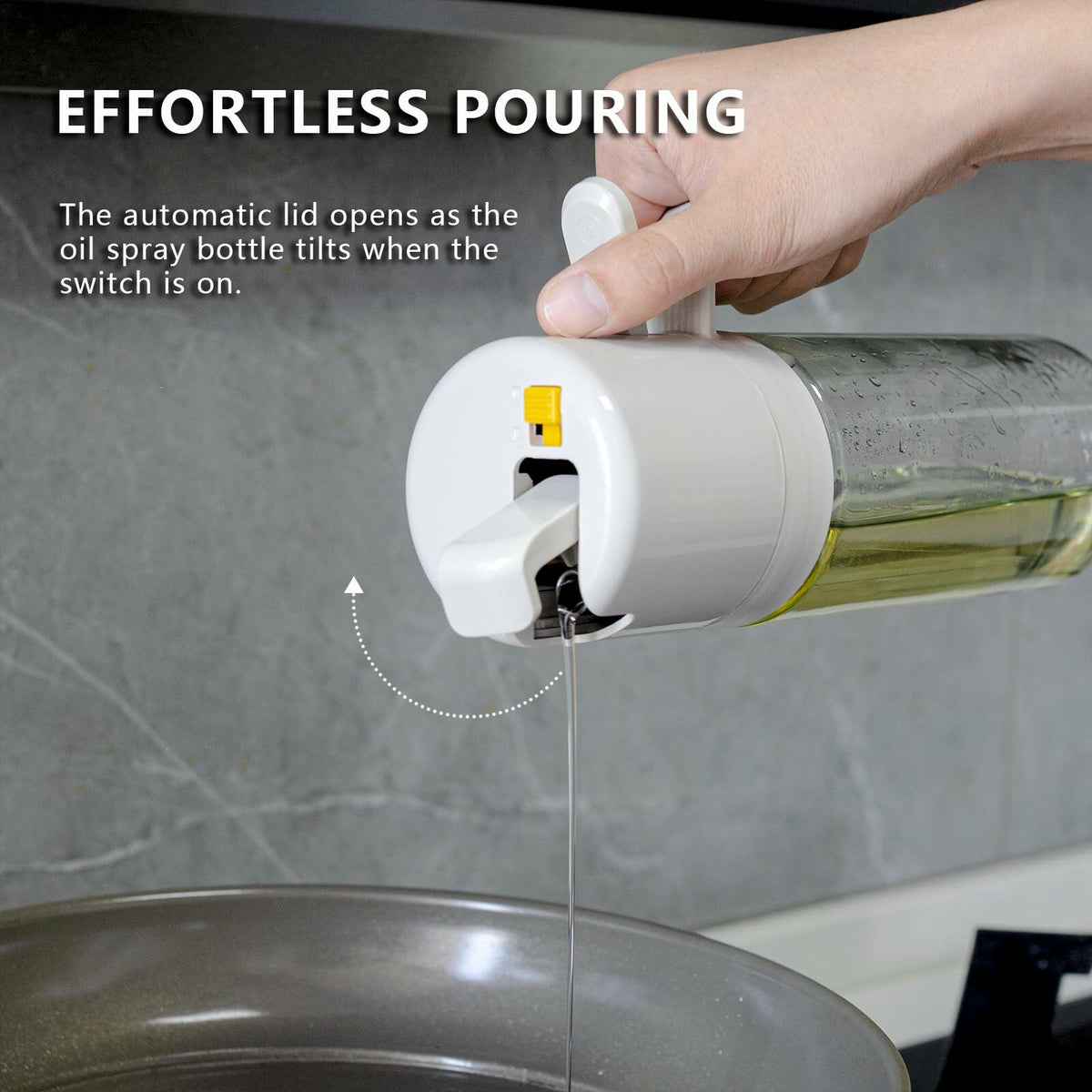 Chef Rizm 2-in-1 Olive Oil Sprayer & Dispenser