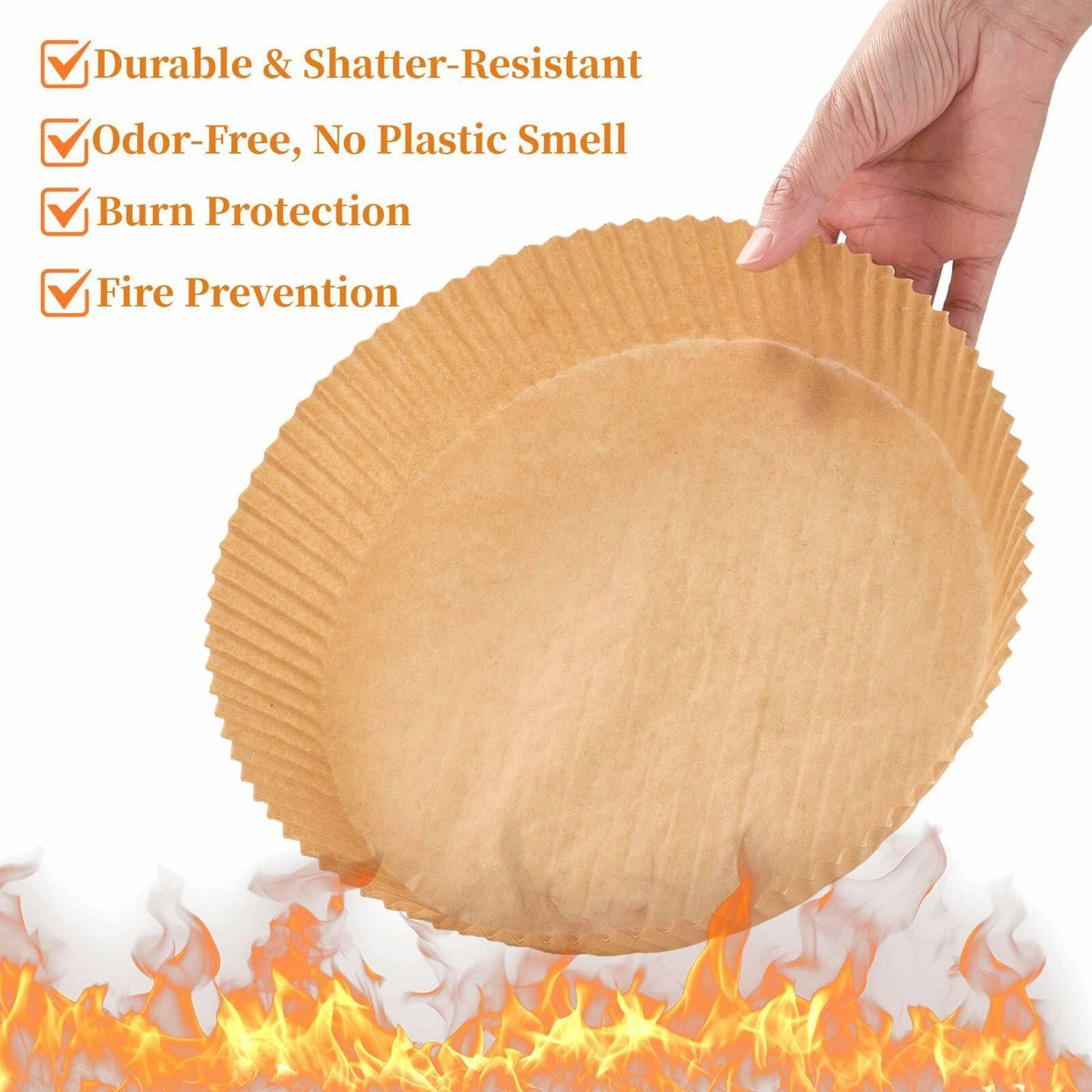 Chef Rizm 125-Piece Air Fryer Liner Pack